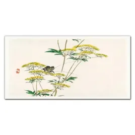 obraz-scienny-na-plotnie-galezie-kwiaty-120x60-cm