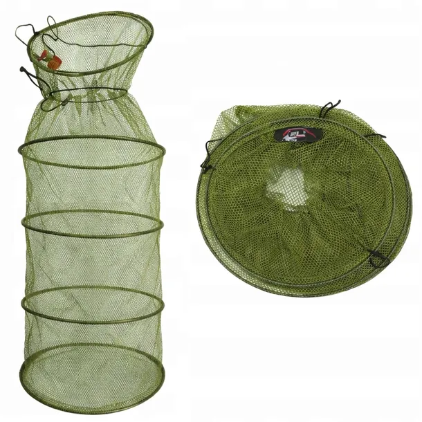 SIATKA na złowione ryby SADZYK PRO FL 5 OBRĘCZY 120cm /35cm ze sznurkiem
