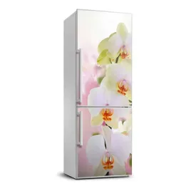 naklejka-samoprzylepna-na-lodowke-biala-orchidea