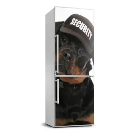 naklejka-samoprzylepna-na-lodowke-rottweiler