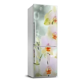 naklejka-samoprzylepna-okleina-na-lodowke-orchidea