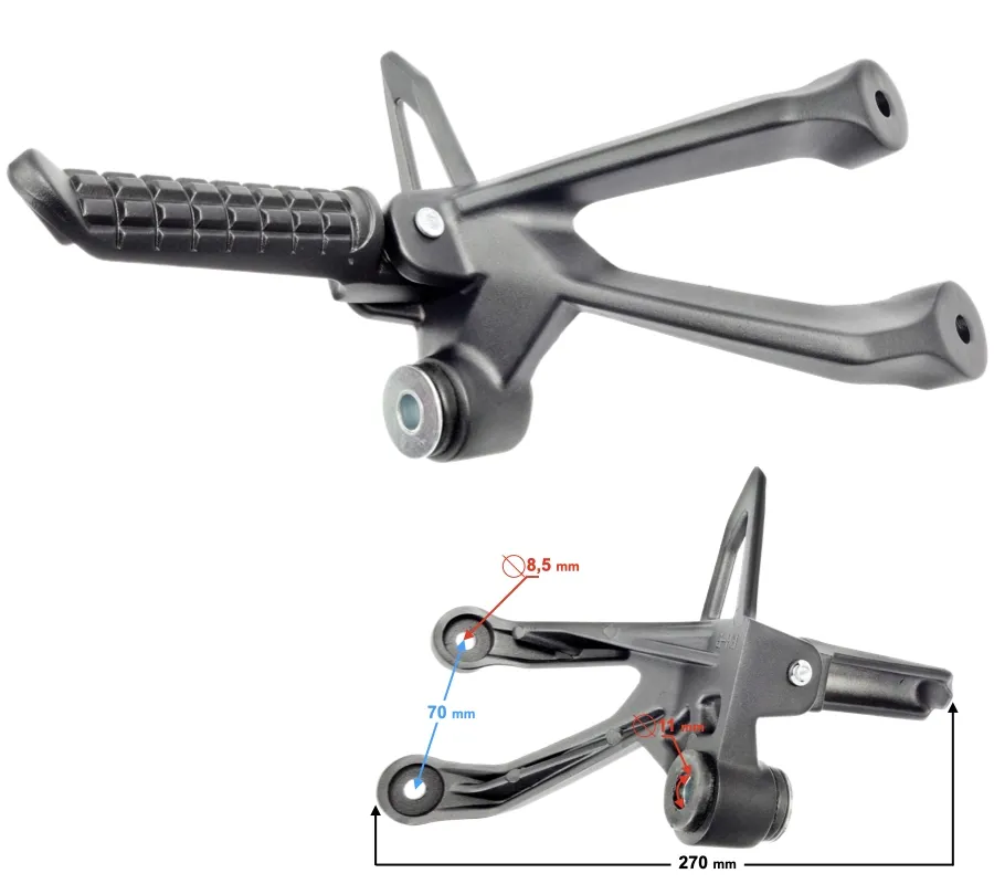 podnozek-set-pasazera-prawy-voge-125r-stan-nowy