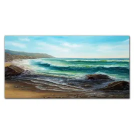 foto-obraz-na-ramie-plotno-wybrzeze-fale-120x60-cm