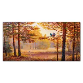 plotno-obraz-na-sciane-las-woda-przyroda-120x60-cm