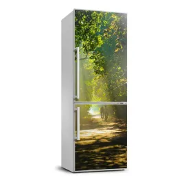naklejka-tapeta-na-lodowke-sciezka-w-lesie-70x190