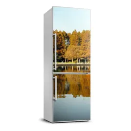 naklejka-tapeta-na-lodowke-park-jesienia-70x190