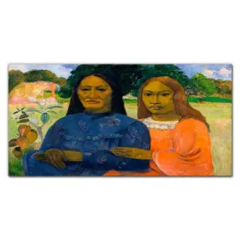 obraz-na-plotnie-dwie-kobiety-paul-gauguin-120x60
