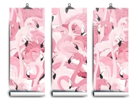 fototapeta-lateks-flamingi-rozowe-104x70