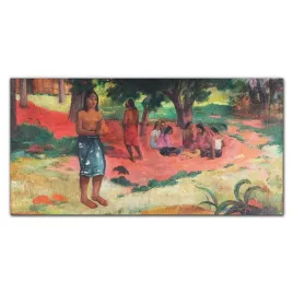 obraz-na-plotnie-szeptane-slowa-gauguin-120x60-cm