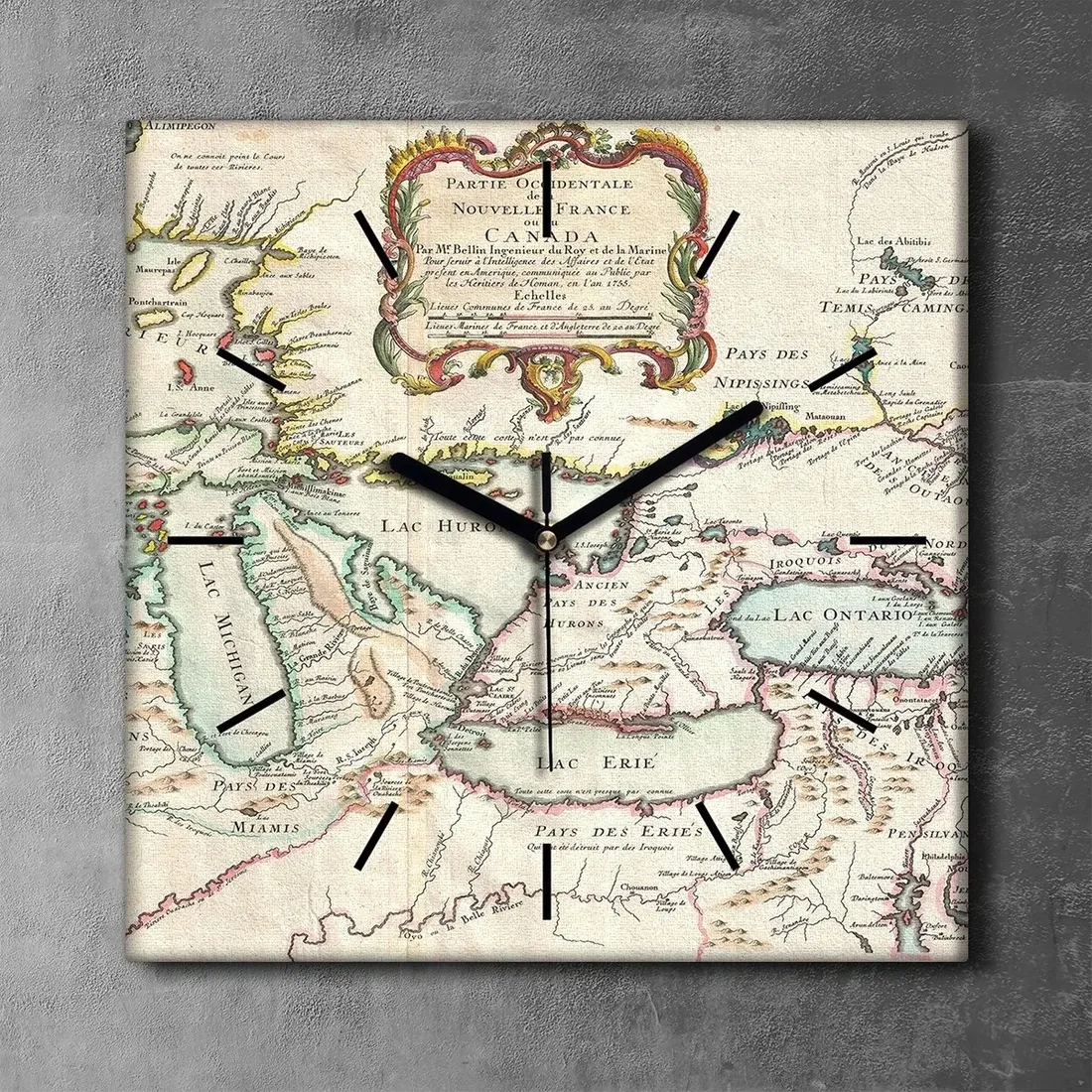 zegar-na-plotnie-scienny-mapa-bellin-kanada-30x30