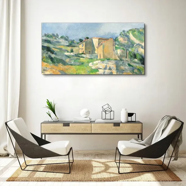 obraz-scienny-na-plotnie-domy-malarstwo-120x60-cm-sposob-wykonania-druk-cyfrowy