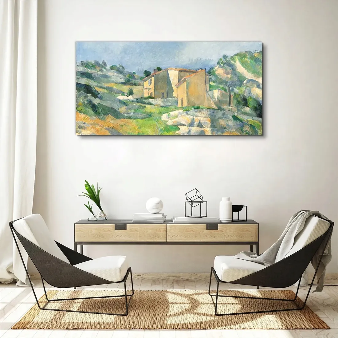 obraz-scienny-na-plotnie-domy-malarstwo-120x60-cm-stan-nowy
