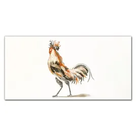 obraz-na-plotnie-zwierze-ptak-kurczak-120x60-cm