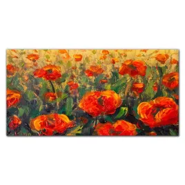 foto-obraz-na-plotnie-kwiaty-rosliny-maki-120x60