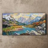 obraz-scienny-na-plotnie-gory-rzeka-las-120x60-cm-stan-nowy