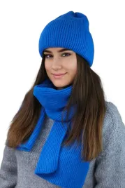 alma-komplet-czapka-z-szalikiem-w-prazek-kolor-niebieski