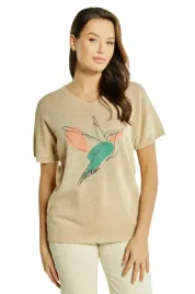 bluzka-damska-amadea-bezowa-bluzka-firmy-kamea