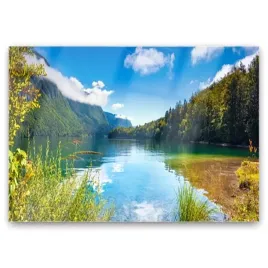 obraz-szklany-gory-las-natura-jezioro-foto-100x70