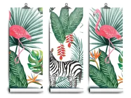 fototapeta-lateks-i-zebra-flaming-152x104