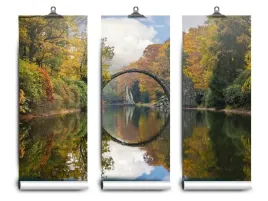 fototapeta-lateks-kromlau-most-152x104-klej
