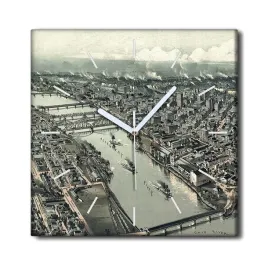 zegar-canvas-wiszacy-30x30-mapa-pittsburgh-vintage
