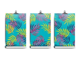 fototapeta-lateks-palmowe-liscie-250x104