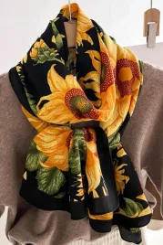 szal-z-motywem-slonecznikow-100percent-wiskoza-178x66-cm