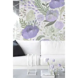 foto-tapeta-samoprzylepna-fioletowe-maki-104x70cm