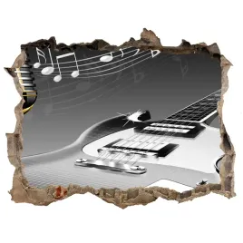fotoobraz-dziura-scienna-gitara-i-mikrofon-168x113