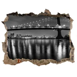 fototapeta-dziura-na-sciane-3d-manhattan-noca