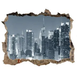 fototapeta-dziura-na-sciane-3d-manhattan-nowy-jork