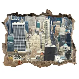 fototapeta-dziura-na-sciane-3d-manhattan-nowy-jork