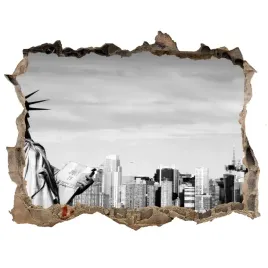 fototapeta-dziura-na-sciane-3d-statua-wolnosci