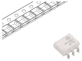 h11aa4sr2m-transoptor-smd-ch-1-out-tranzystorowe-417kv-100v-x1szt
