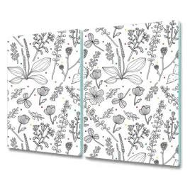 szklana-deska-do-kuchni-kwiaty-i-kropki-2x30x52-cm