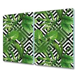 szklana-kuchenna-deska-geometryczne-liscie-2x30x52