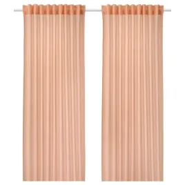 ikea-hilja-zaslony-1-para-pomaranczowy-145x300cm