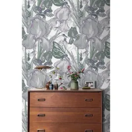 fototapeta-scienna-vintage-kwiatowy-wzor-104x70cm