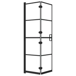 skladana-kabina-prysznicowa-80-x-140-cm-przezroczysta-czarna-esg