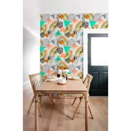 tapeta-lateks-kropki-i-liscie-360x250-klej-gratis