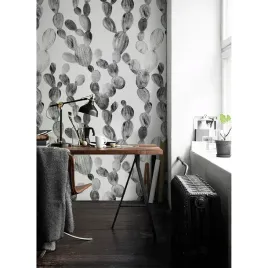 tapeta-lateks-kaktus-czarno-biale-boho-416x254-cm