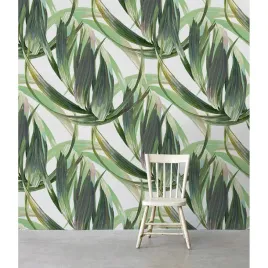 tapeta-lateks-egzotycznych-lisci-416x254-cm-klej