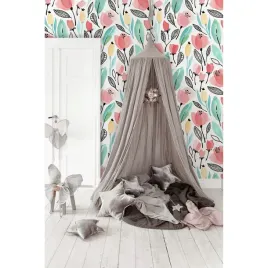 tapeta-lateks-dzieciece-kwiaty-416x254-klej-gratis