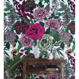tapeta-lateks-vintage-kwiaty-rozane-416x254-klej