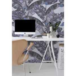 tapeta-lateks-fioletowe-liscie-palmowe-416x254-cm