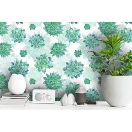 tapeta-lateks-turkusowe-sukulenty-416x254-cm-klej