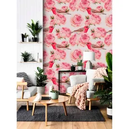 tapeta-lateks-kwiaty-i-ptaszki-416x254-klej-gratis