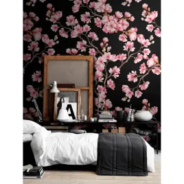 tapeta-lateks-wisniowe-kwiaty-416x254-klej-gratis