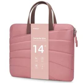 innostyle-damska-torba-na-laptopa-13-14-wodoodporna-carrylite-slim-rozowa