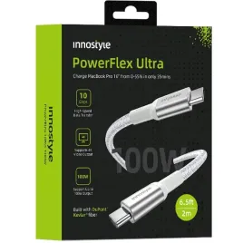innostyle-powerflex-ultra-kabel-usb-c-szybkie-ladowanie-thunderbolt-10gbps